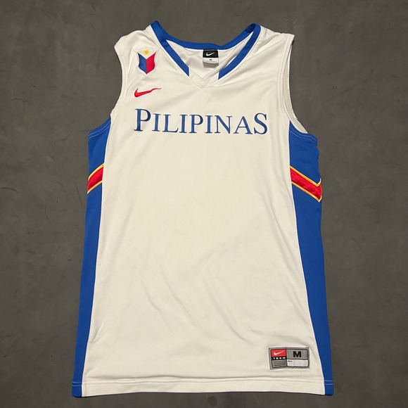 Nike Other - Nike Pilipinas Gilas Basketball Jersey Mens Medium White Blue Philippines